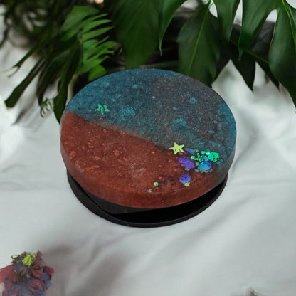 Handmade Phone Accessories | Unique Pop Socket | iPhone Resin Pop Socket | Resin Art | Stocking Stuffers | Unique Christmas Gifts